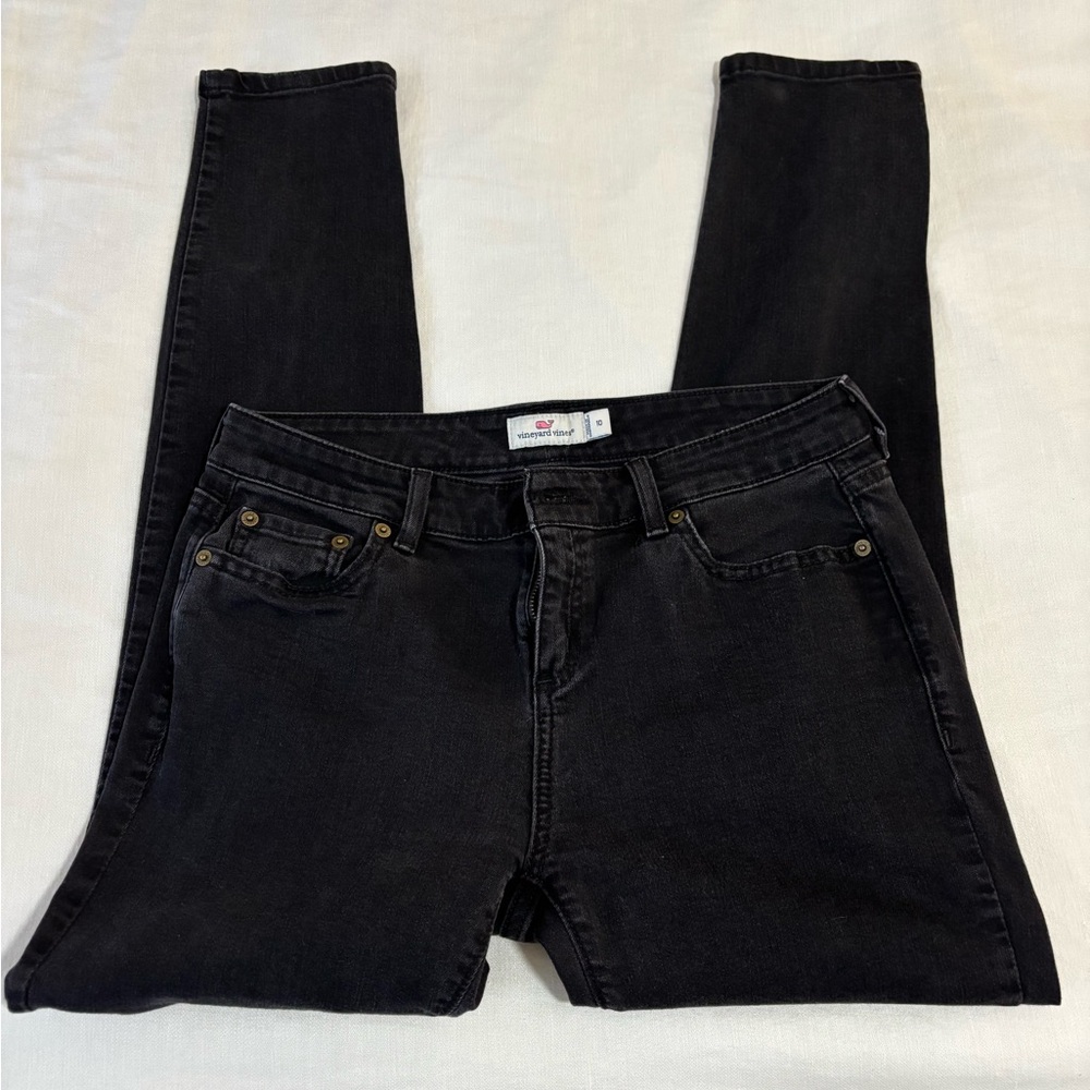 Vineyard Vines Black Denim Jeans Women’s Size 10